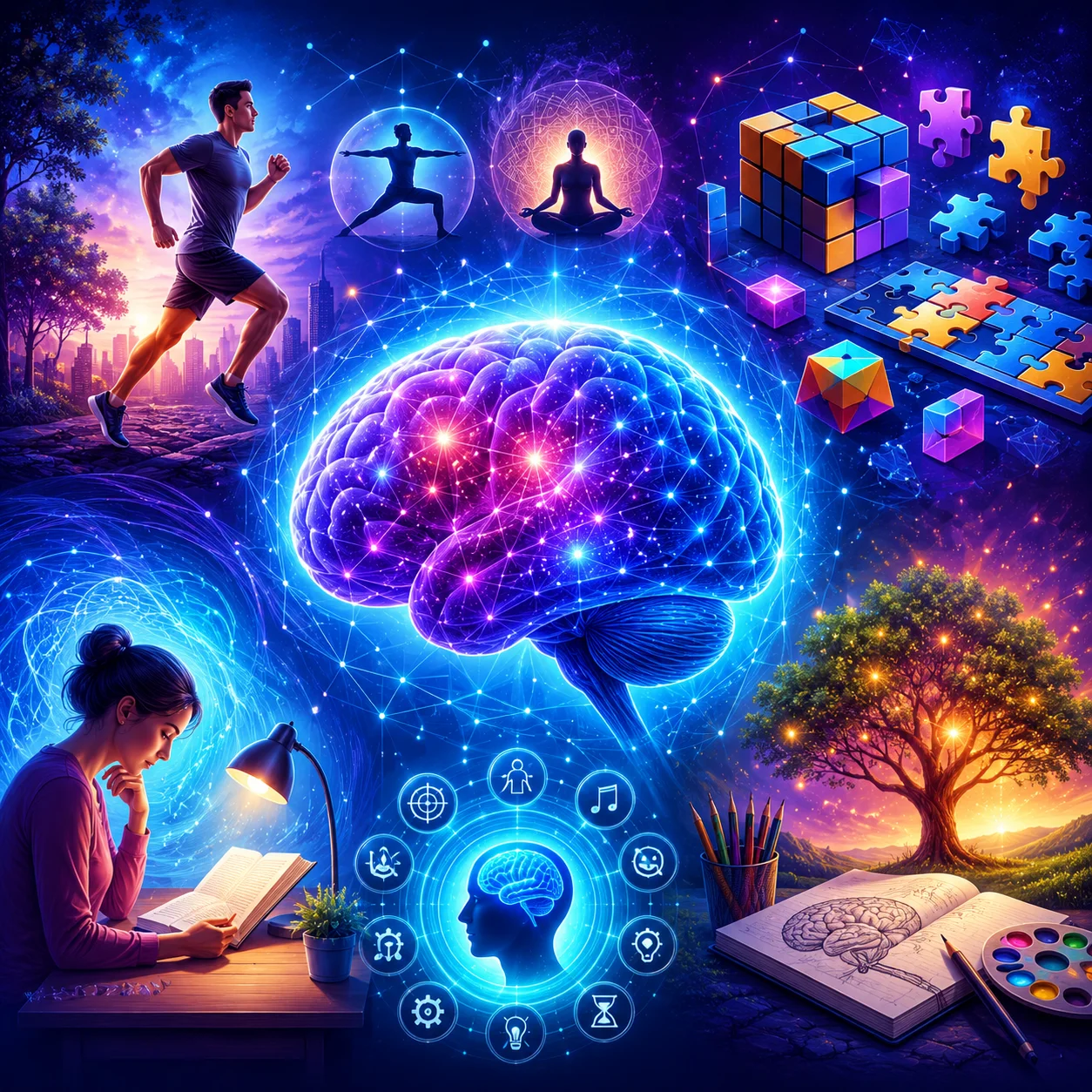 Gehirnfreundliche Übungen: Für Gedächtnis und Intelligenz